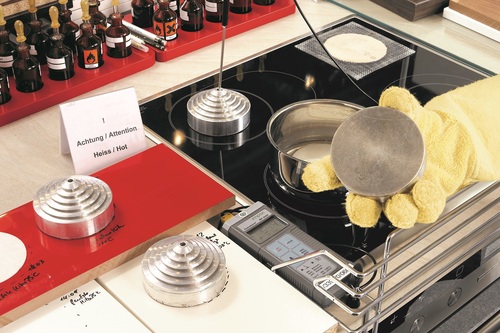 test odporności szafek kuchennych na wysokie temperatury